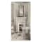 Designart - French Bathroom Vintage I - Traditional Bathroom Premium Canvas Wall Art